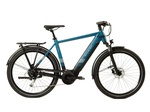 Raleigh Centros Electric Bike With Crossbar Derailleur Gears Blue