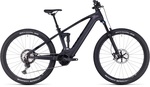 2023 Cube Stereo Hybrid 120 SLT 750 Electric Mountain Bike in Black