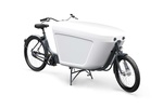 Raleigh Pro Electric Cargo Bike With Mid Motor In White