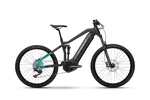 2022 Haibike AllMtn 1 630Wh Electric Full Sus Mountain Bike In Grey