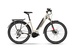 Haibike Trekking 4 500Wh Lowstep Electric Hybrid Bike In White