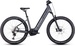 2023 Cube Reaction Hybrid Race 625 Electric Mountain Bike in Grey/Metal