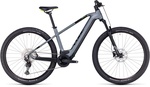 2023 Cube Reaction Hybrid Pro 625 Electric Mountain Bike in Grey/Green