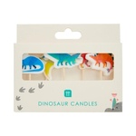 Party Dinosaur Shaped Candles 5Pk