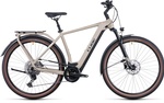 Cube Kathmandu Hybrid Pro 625 Electric Bike In Desert and Tan