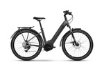 Haibike Trekking 7 630Wh Lowstep Electric Bike in Dark Grey