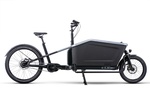 2022 Cube Cargo Dual Hybrid 1000 Electric Cargo Bike in Grey