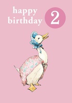 Beatrix Potter Age 2 Card