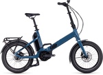 2023 Cube Fold Hybrid 500 Electric Folding Bike in Dark Blue/Black