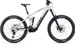 2023 Cube Stereo Hybrid 160 HPC SLX 750 Electric Mountain Bike in Grey