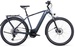 Cube Touring Hybrid Pro 625 Electric Bike in Metallic Grey