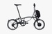 Brompton Electric P Line Urban Electric Folding Bike Storm Grey