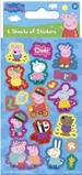 Peppa Pig 6 Sheets Stickers