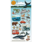 Snail And The Whale Fun Foiled Stickers