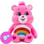 Care Bears 22cm Glitter Bean Plush – Cheer Bear