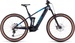 2023 Cube Stereo Hybrid 140 HPC SLX 750 Electric Mountain Bike In Blue