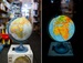 Blue Dual Mapping Illuminated Globe 250mm