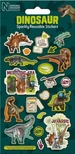 Natural History Museum Dinosaur Era Sparkly Reusable Stickers