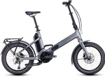 2023 Cube Fold Sport Hybrid 500 Electric Folding Bike in Flash Grey