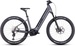 2023 Cube Reaction Hybrid SLT 750 Electric Mountain Bike in Silver/Grey