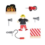 Le Toy Van Fire Engine Set With Firefighter