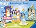 Bluey  4 Large Shaped Puzzles