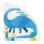 Party Dinosaurs Shaped Napkin 16Pk Brachiosaurus