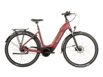 Raleigh Motus Tour Step Through Electric Bike With Hub Gears In Red