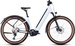 2023 Cube Reaction Pro 625 EE Allroad Hybrid Bike in Flash White/Black