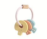 Plan Toys Baby Key Rattle – Pastel