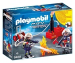 Playmobil 9468 City Action Firefighters with Water Pump