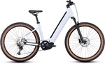 2023 Cube Reaction Pro 500 Hybrid Electric Bike in Flash White