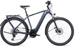 Cube Touring Hybrid Pro 500 Electric Bike in Metallic Grey