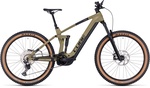 2023 Cube Stereo Hybrid 160 HPC Race 750 Electric Mountain Bike in Olive