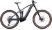 Cube Stereo Hybrid 160 HPC Race 625 E-Mountain Bike in Grey