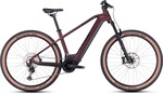 2023 Cube Reaction Hybrid SLX 750 Electric Mountain Bike in Ruby Red