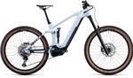 Cube Stereo Hybrid 160 HPC Race 625 E-Mountain Bike In White