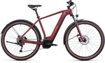 Cube Nuride Hybrid Performance 625 Allroad Electric Bike In Red