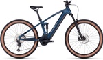 2023 Cube Stereo Hybrid 120 Race 750 Electric Mountain Bike in Blue