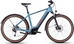 2023 Cube Nuride Hybrid Performance 625 AllRoad Electric Bike in Metal Blue/Red