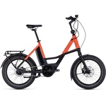 2023 Cube Compact Hybrid 500 Electric Compact Bike Black/Spark Orange