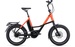 Cube Compact Hybrid 500 Electric Bike In Black and Spark Orange