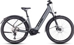 2023 Cube Reaction Pro 625 EE Allroad Electric Bike in Flash Grey/Green