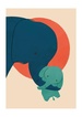 East End Prints Baby Elephant Jay Fleck