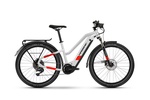 Haibike Trekking 7 630Wh Lowstandover Electric Bike in Grey